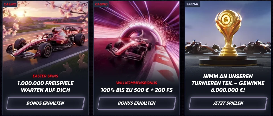 Quickwin Casino Bonusbedingungen